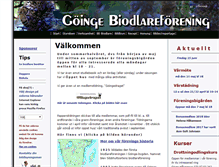 Tablet Screenshot of goingebiodlare.se